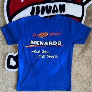 Blue Menards Tee